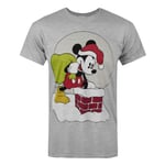 Mickey Mouse Mens Christmas T-Shirt NS5485