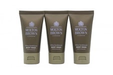 MOLTON BROWN WHITE SANDALWOOD BODY WASH GIFT SET 3 X 30ML - WOMEN'S FOR HER. NEW