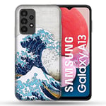 Coque pour Samsung Galaxy A13 / A04S Peinture La Grande Vague