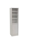 'Jamerson'  Compact Storage Cupboard / Bathroom Cabinet With Shelves  White