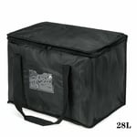 Large Cooler Cool Bag 50L/70L Black Picnic Camping Ice Drink Food Lunch Box UK