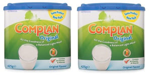 2x Complan Drink Original Flavour 425g/450g (26 Vitamins & Minerals)