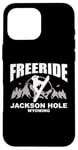 Coque pour iPhone 16 Pro Max Snowboard Freeride Jackson Hole Wyoming