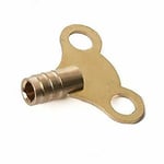 Solid Brass Radiator Plumbing Bleeding Butterfly Key Easygrip For Air Valve 5mm