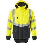 MASCOT® Harlow skaljacka hi-vis gul/mörk marin XL