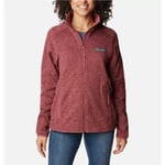 Columbia W Sweater Weather Full Zip Beetroot Heather