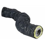 Conduit vmc souple en laine de verre - diamètre 80 - longueur 6 m - isolant 25 mm VORTICE