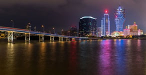 Macau cityscape Night