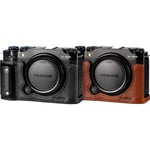 SmallRig 4880 Camera Leather Half Case Kit, brown (Fujifilm X-M5)