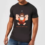 Disney Wreck it Ralph This Is My Happy Face Men's T-Shirt - Black - XS