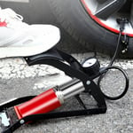 New Bike Floor Foot Pump With Gauge Portable High Pressure Air Pump For Cars