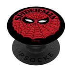 Marvel Spider-Man Web Mask PopSockets Swappable PopGrip