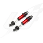 FR- Traxxas Ammortizzatori Gt-Maxx Alluminio Rosso (2) - 8961R