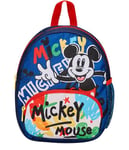 MICKEY MOUSE, Sac à Dos pour Maternelle, Multicolore – Poches latérales Porte-Bouteille, Poche Avant, Sac à Dos Maternelle Enfant – Sac à Dos Scolaire Enfant, Multicolore, Sac à Dos Maternelle