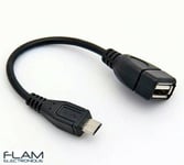 Cable USB 2.0 femelle vers Micro USB male transfert de données / data transfer