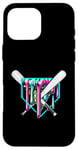 iPhone 16 Pro Max Baseball Home Plate Drip 2 Ice-Cream for Softball Case