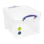 Really Useful Products Really Useful Plastic Storage Box 35 Litre Clear (35CCB)