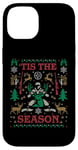 iPhone 14 'Tis the Season Deer Hunter Ugly Christmas Sweater Party Case