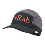 Rab Momentum 5 Panel Cap Black/Graphene, OS