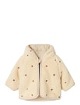 Lil'Atelier Nbfnalo Loose Sherpa Jacket Lil Beige