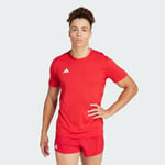 Adidas Adizero Löpartröja Röd | Reflex T-shirt för Löpning - Handla nu på Loparshop.se!