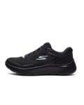 Skechers Go Walk Flex Hommes Baskets, Black, 46 EU