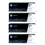 Original HP 205A Toner Value Pack (B/C/M/Y)