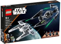 LEGO Star Wars Fang Fighter Mandalorien Contre TIE INTERCEPTEUR 75348 LEGO