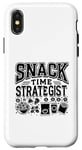 Coque pour iPhone X/XS Snack Time Strategist Babysitter Babysitter Nounou