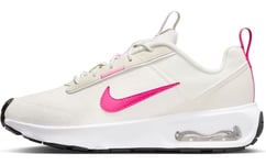 Nike Women's Intrlk Lite Sneaker, Summit White/Fierce Pink-Phant, 8 UK