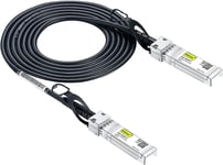 10G Sfp+ Dac Twinax Cable, Sfp+ To Sfp+ Direct Attach Copper Passive For Cisco Sfp-H10Gb-Cu1.8M, Ubiquiti Unifi, Meraki, Mikrotik, Fortinet, Netgear, D-Link, Tp-Link And More,1.8-M[CAB131782]