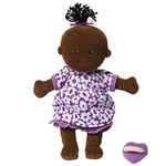 Manhattan Toy Wee Baby Stella 30.48cm Soft Baby Doll, Brown/Black/Purple/White, (317460)