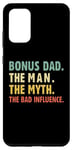 Coque pour Galaxy S20+ Bonus Dad The Man Myth Bad Influence Funny Stepdad Stepdad