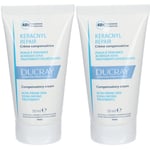 DUCRAY KERACNYL REPAIR Crème compensatrice 2x50 ml