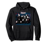 Slipknot Official We Are Not Your Kind Blue Glitch Pullover Hoodie