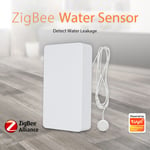 Tuya Zigbee-Moniteur de capteur de qualité de l'air WiFi,boîte à air intelligente,PM2.5,compteur de CO2,formaldéhyde,capteur de température COV,capteur d'humidité et pass - Type Zigbee Water Sensor #B