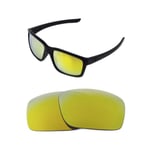 NEW POLARIZED 24K GOLD REPLACEMENT LENS FOR OAKLEY MAINLINK SUNGLASSES