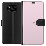 Tegnebogsetui til Xiaomi Poco X3 NFC med Hjerte motiv