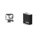 Protective Housing (HERO9 Black) - Official GoPro Accessory & Enduro Rechargeable Battery (HERO12 Black/HERO11 Black/HERO10 Black/HERO9 Black) - Official Accessory