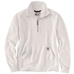 Carhartt Midweight Sweatshirt med dragkedja Dam Malt XL