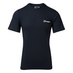 Berghaus Men's Organic Classic Logo T-Shirt, Black, S