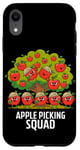 iPhone XR Apple Picking Squad Funny Orchard Harvest Season Fall Autumn Case