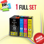 Full Set Of Non-oem Compatible Inks For Epson Printer Workforce Wf-7620dtwf