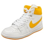 Nike Jordan Air Ship Mens Fashion Trainers in White Yellow - 4 UK