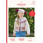 Sirdar 2514 Country Classic DK Cardigan and Bobble Hat Set Leaflet