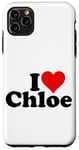 iPhone 11 Pro Max I HEART LOVE CHLOE Case