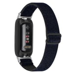 Klockarmband till Fitbit Inspire 3 Nylon Fitbit Inspire 3 Svart