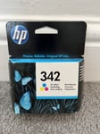 HP 342 Original Ink Cartridge Tri-Colour Single Pack Expired 2014 New