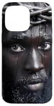 Coque pour iPhone 14 Pro Max Jésus Noir, Christianisme, Église, Christ, Jésus