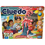 Clue Junior Game, 2-Sided Gameboard, 2 Games in 1, Clue Mystery Game for Younger Kids, Kids Board Games, Junior Games